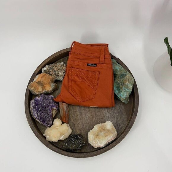 $100 Miss Me Autumn Orange skinny Jeans - Picture 12 of 12